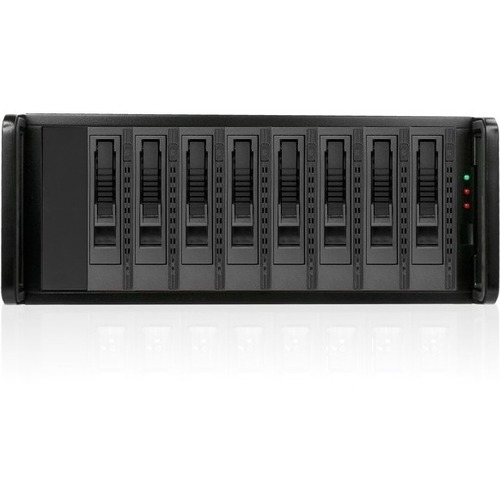RAIDage JAGE480HDBK-M1 Drive Enclosure SAS-2, SATA/600 - Mini-SAS HD Host Interface - 4U Rack-mountable - Black - Thumbnail 1