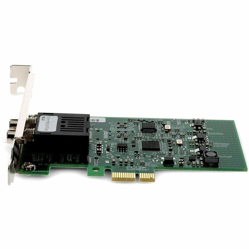 AddOn 100Mbs Single Open ST Port 2km MMF PCIe x1 Network Interface Card - Thumbnail 2