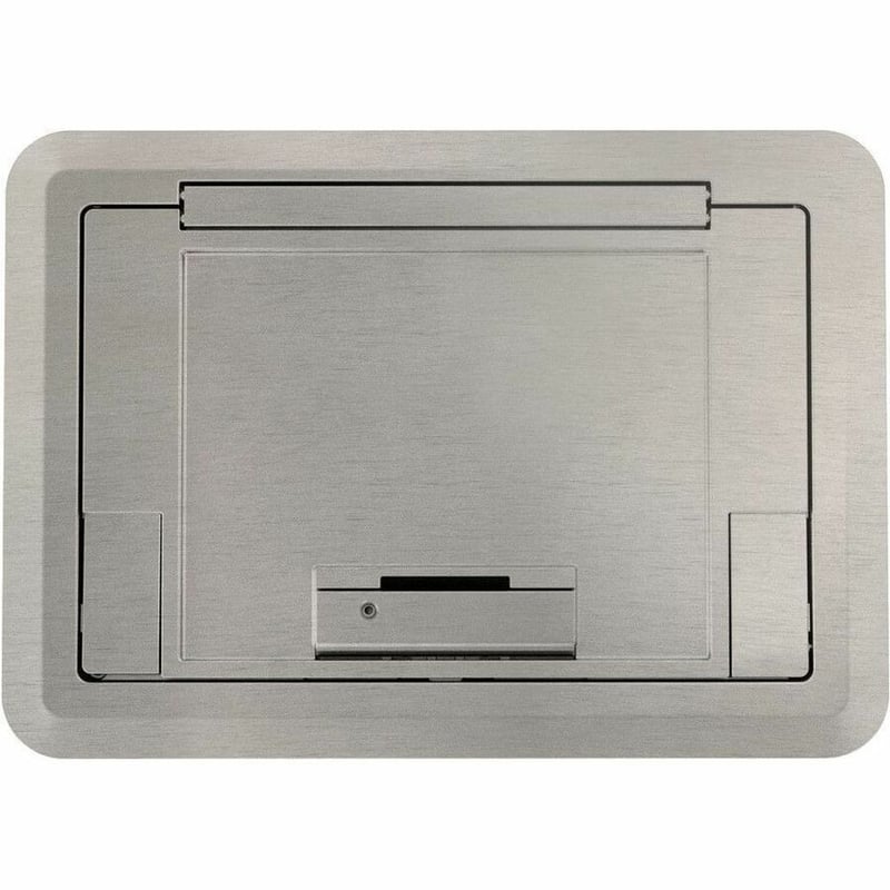 Wiremold Evolution Series EFB45 Floor Box Surface Style Cover with Carpet Insert - Thumbnail 2