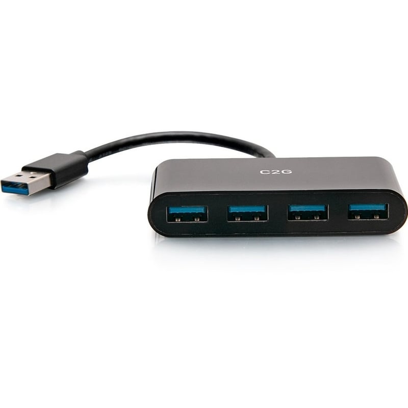 C2G 4-Port USB Hub - USB 3.0 Hub - SuperSpeed USB - 5Gbps - Thumbnail 2