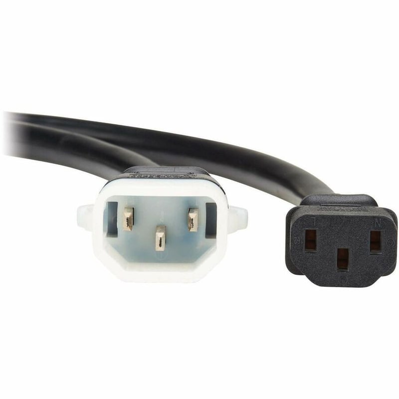Eaton Tripp Lite Series PDU Power Cords, C13 to P-Lock C14 - Heavy-Duty, 15A, 250V, 14 AWG, 10 ft. (3.1 m), Black, 6 Pack - Thumbnail 3