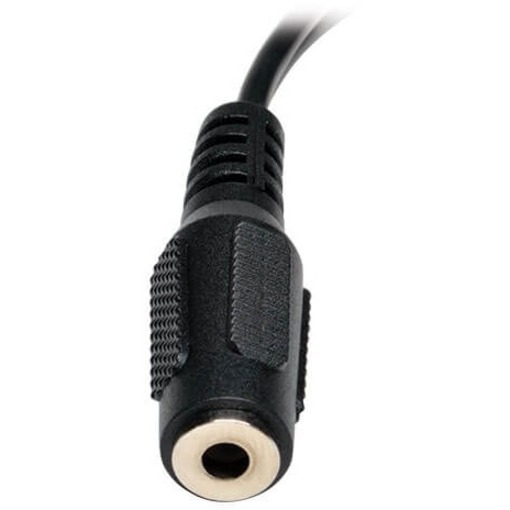 Eaton Tripp Lite Series 3.5 mm Mini Stereo to RCA Audio Y Splitter Adapter Cable (F/2xM), 6 in. (15.2 cm) - Thumbnail 2