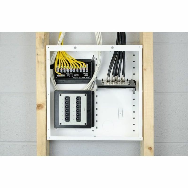 On-Q 14 inch Screw-On Cover Metal Enclosure - White - Thumbnail 5