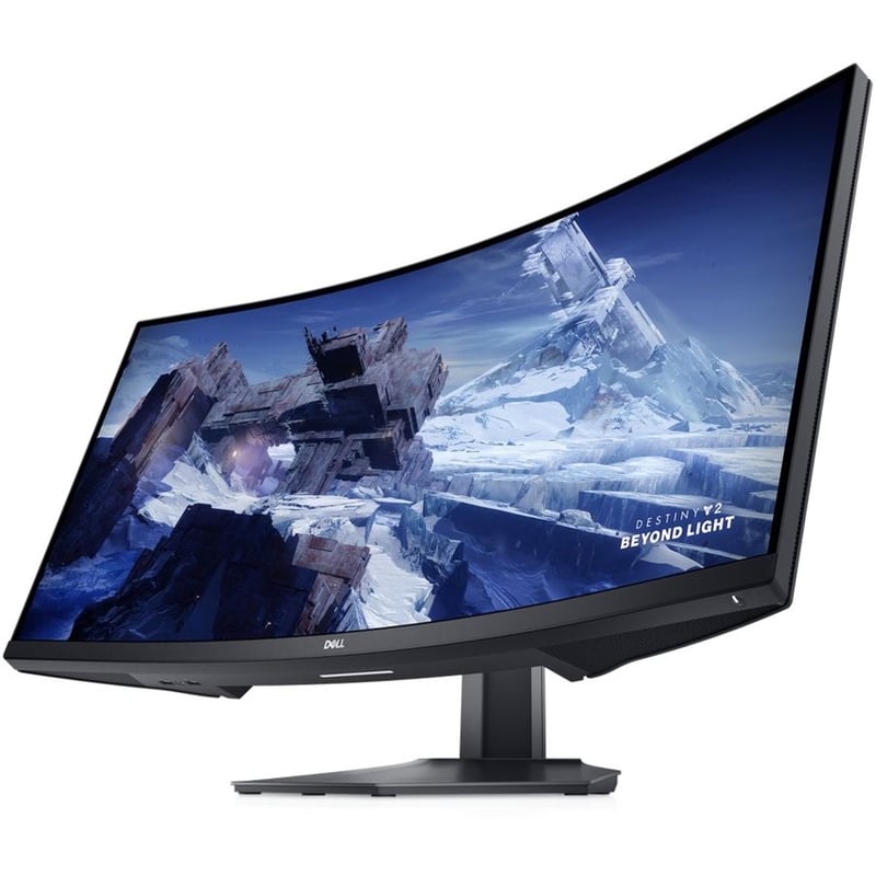 Dell S3422DWG 34" Class UW-QHD Curved Screen Gaming LCD Monitor - 21:9 - Black