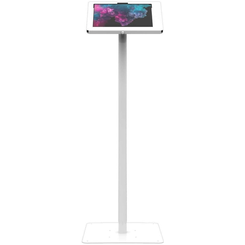 The Joy Factory Elevate II Floor Stand Kiosk for Surface Pro 8 (White) - Thumbnail 4