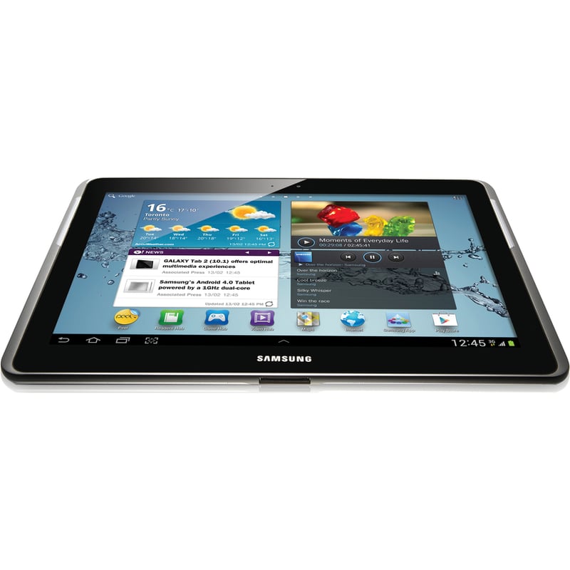 Samsung Galaxy Tab 2 GT-P5113 Tablet - 10.1" WXGA - 1 GB - 16 GB Storage - Android 4.1 Jelly Bean - Titanium Silver - Thumbnail 2