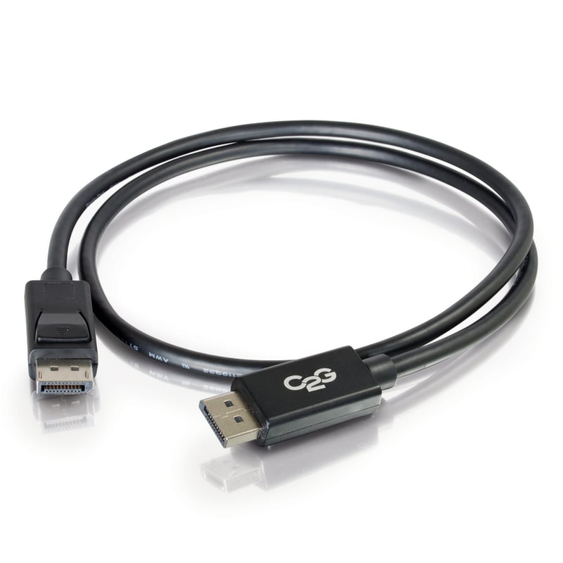 C2G 35ft 8K DisplayPort Cable with Latches - M/M - Thumbnail 4