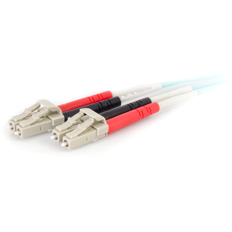 2M FIBER OPTIC MMF OM4 LC/LC 50/125 DUPLEX PVC CABLE - Thumbnail 3