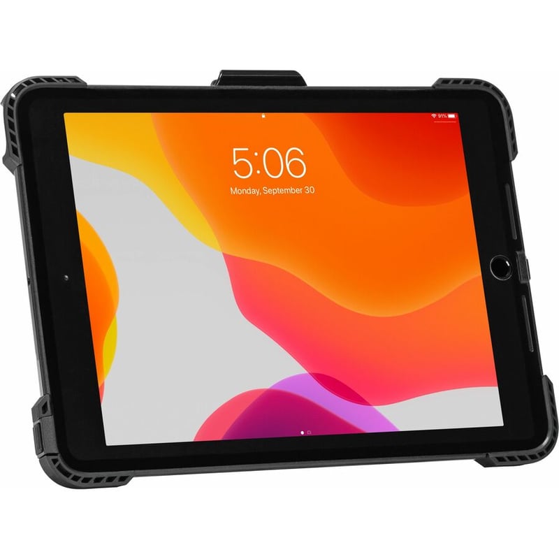Targus SafePort THD500GL Rugged Carrying Case (Folio) for 10.2" to 10.5" Apple iPad (7th Generation), iPad (9th Generation), iPad (8th Generation), iPad Air, iPad Pro Tablet - Black