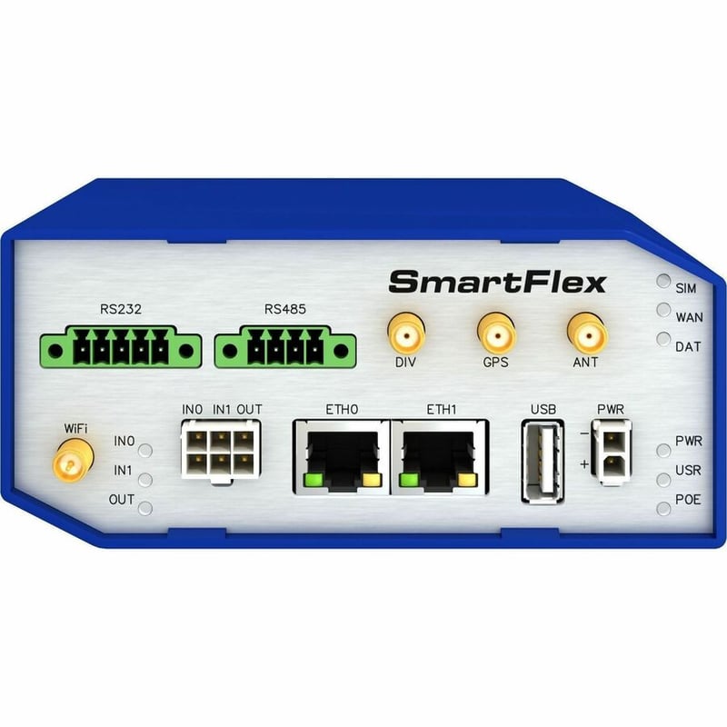 Advantech SmartFlex SR308 Wi-Fi 4 IEEE 802.11a/b/g/n 2 SIM Ethernet, Cellular Modem/Wireless Router - Thumbnail 3
