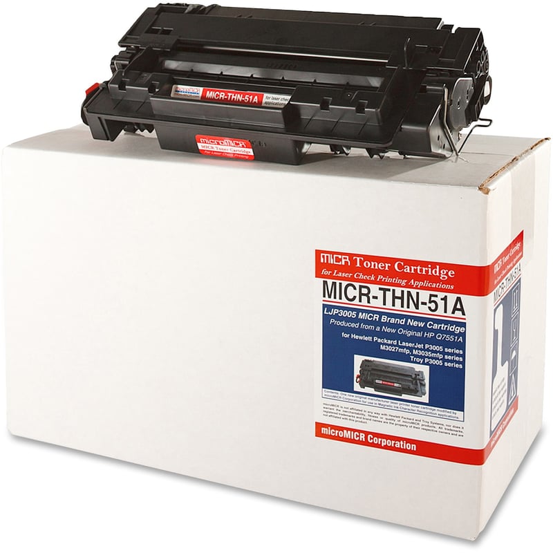 microMICR MICR Toner Cartridge - Alternative for HP - Thumbnail 1