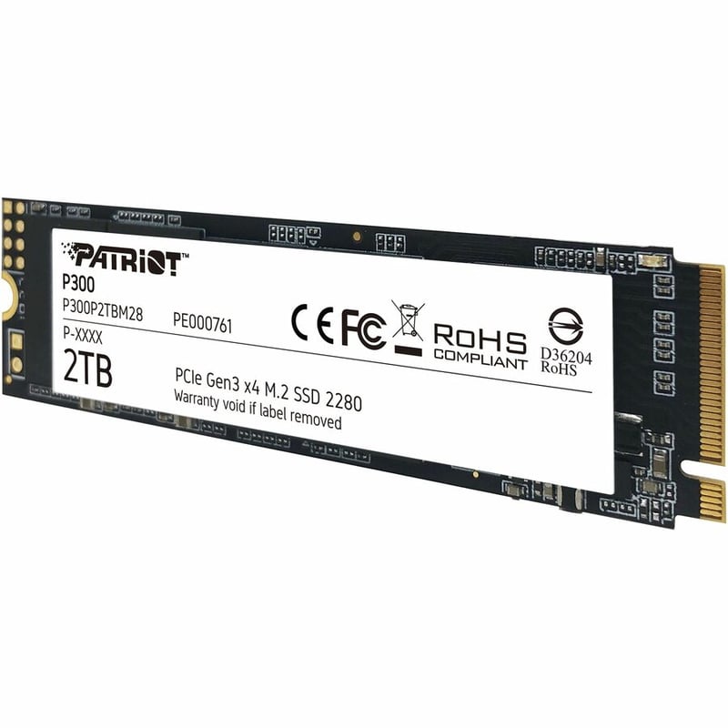 PATRIOT P300 2TB M.2 2280 PCIE GEN3 X4 SSD - Thumbnail 5