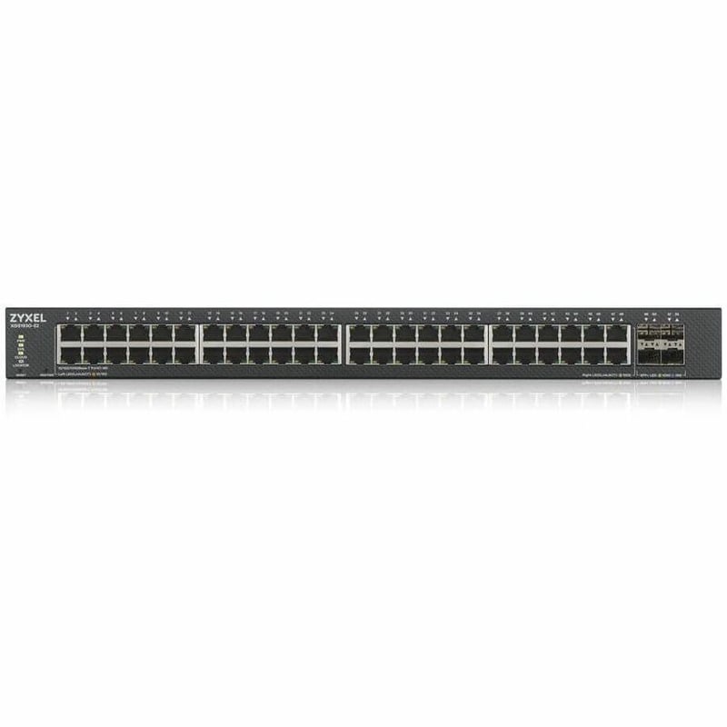 ZYXEL 48-Port GbE Smart Managed Switch with 4 SFP+ Uplink - Thumbnail 2