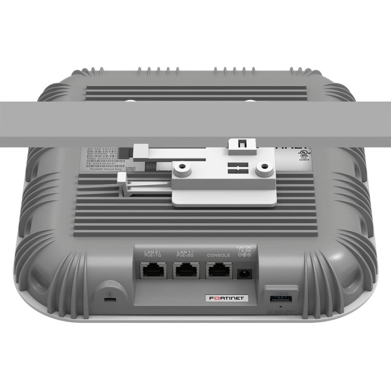 Fortinet FortiAP FAP-831F Dual Band 802.11ax 5.81 Gbit/s Wireless Access Point - Indoor - Thumbnail 2