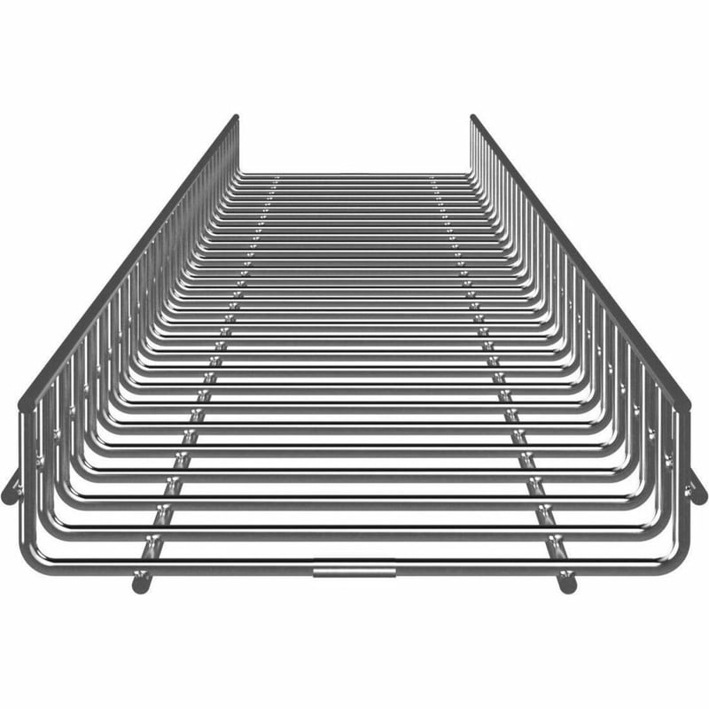 Panduit Wire Basket 2" H x 8" W, Electro Zinc - Thumbnail 1