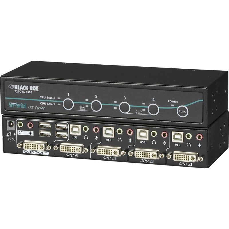 Black Box ServSwitch DT KVM Switch - Thumbnail 1