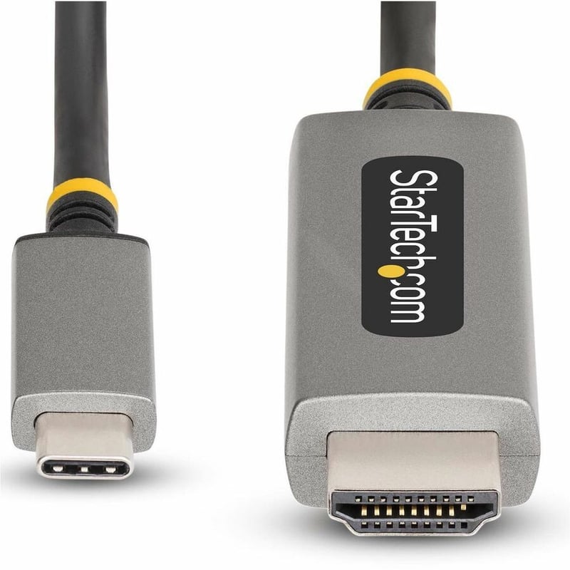StarTech.com 3ft (1m) USB-C to HDMI Adapter Cable, 8K 60Hz, 4K 144Hz, HDR10, USB Type-C to HDMI 2.1 Converter, USB-C/USB4/TB3/4 Compatible - Thumbnail 5