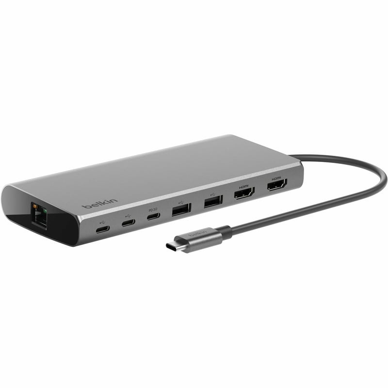 UNIVERSAL USB-C 8-IN-1 DOCK DUAL DISPLAY CORE HUB - Thumbnail 1