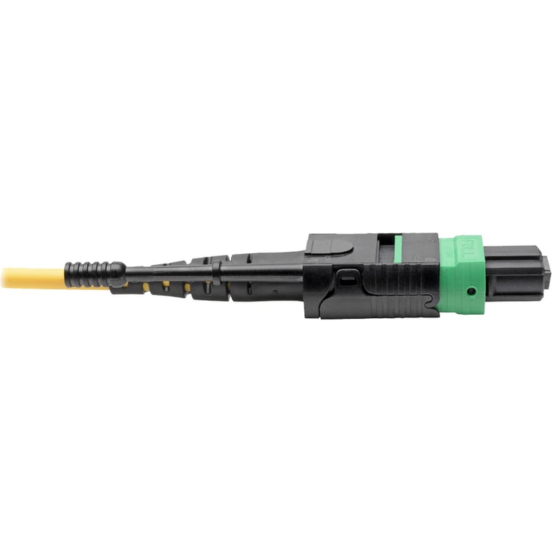 Eaton Tripp Lite Series MTP/MPO (APC) Singlemode Patch Cable (F/F), 12 Fiber, 40/100 GbE, QSFP+ 40GBASE-PLR4, Plenum, Push/Pull Tab, Yellow, 7 m (23 ft.) - Thumbnail 5