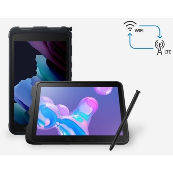Samsung Galaxy Tab Active3 SM-T570 Rugged Tablet - 8" WUXGA - Samsung Exynos 9810 - 4 GB - 64 GB Storage - Android 10 - Black