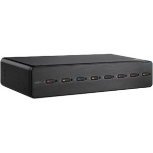 Belkin Advanced Secure 8-Port Dual-Head DVI-I KVM - Thumbnail 1