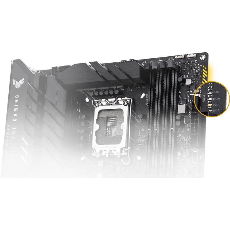 TUF GAMING Z690-PLUS WIFI D4 Desktop Motherboard - Intel Z690 Chipset - Socket LGA-1700 - Intel Optane Memory Ready - ATX - Thumbnail 4