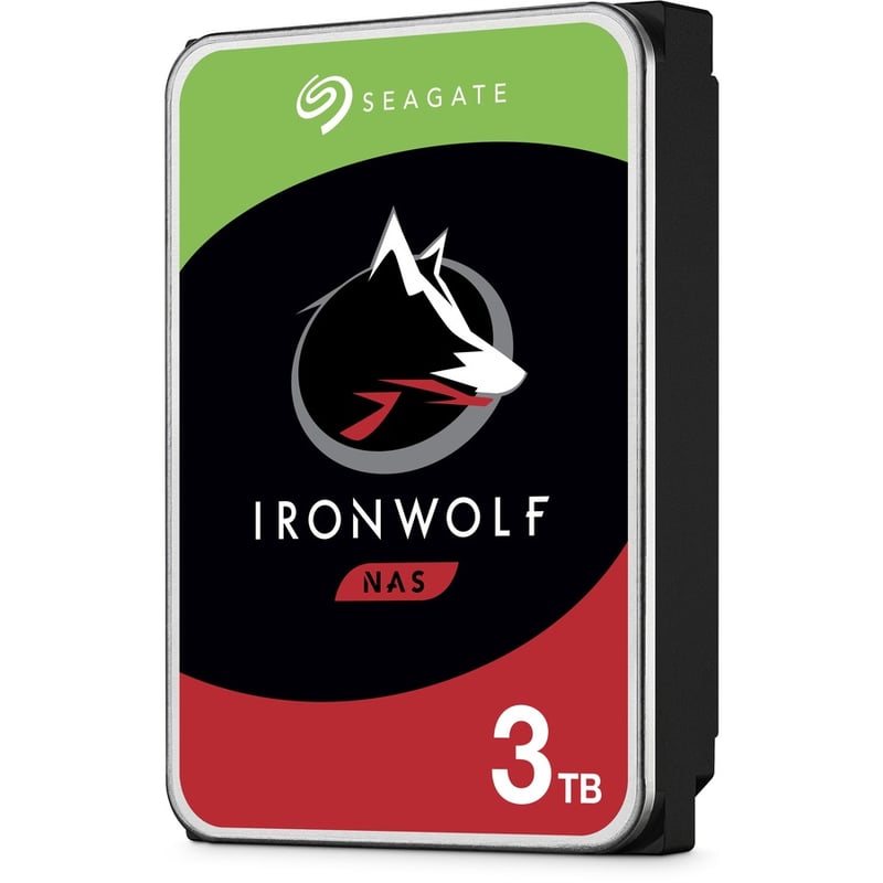 Seagate IronWolf ST3000VN007 3 TB Hard Drive - 3.5" Internal - SATA (SATA/600) - Conventional Magnetic Recording (CMR) Method - Thumbnail 3