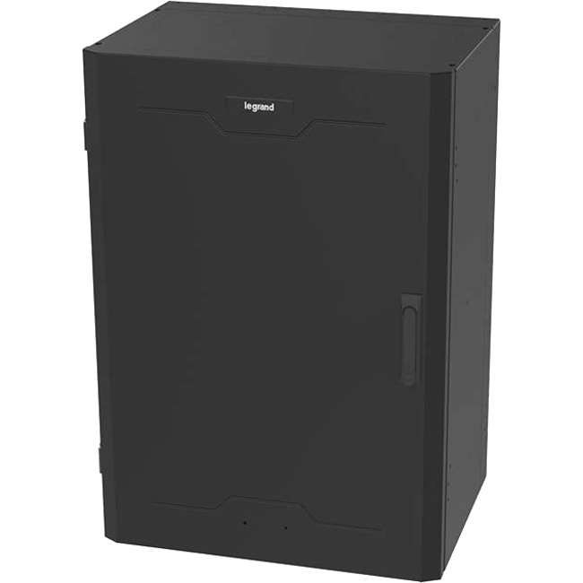 C2G 4RU Vertical Wall-Mount Cabinet with Full Door - 36in Height TAA - Thumbnail 1