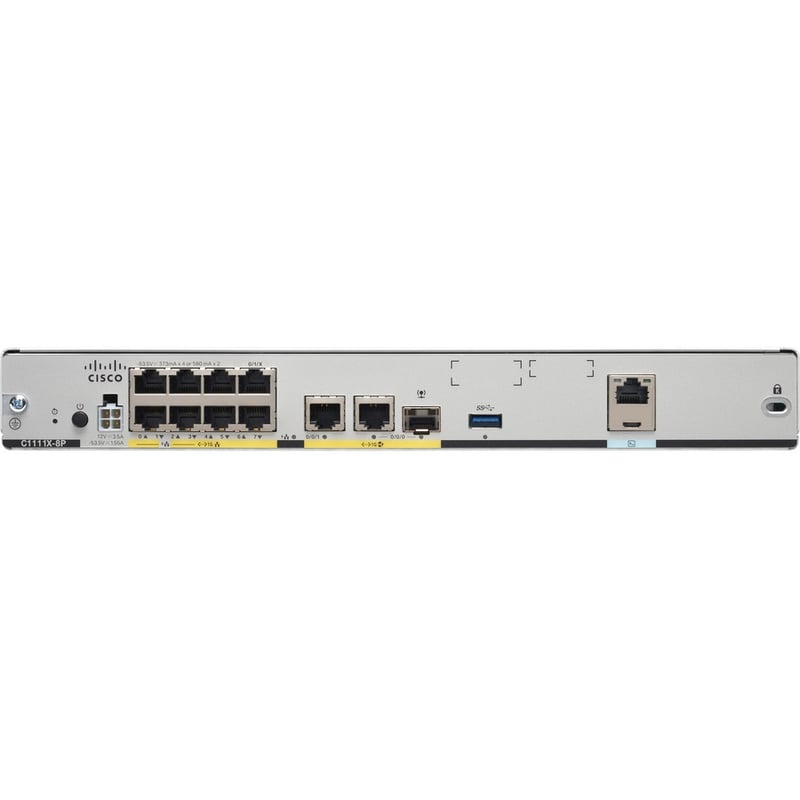 Cisco C1111X-8P Router - Thumbnail 5