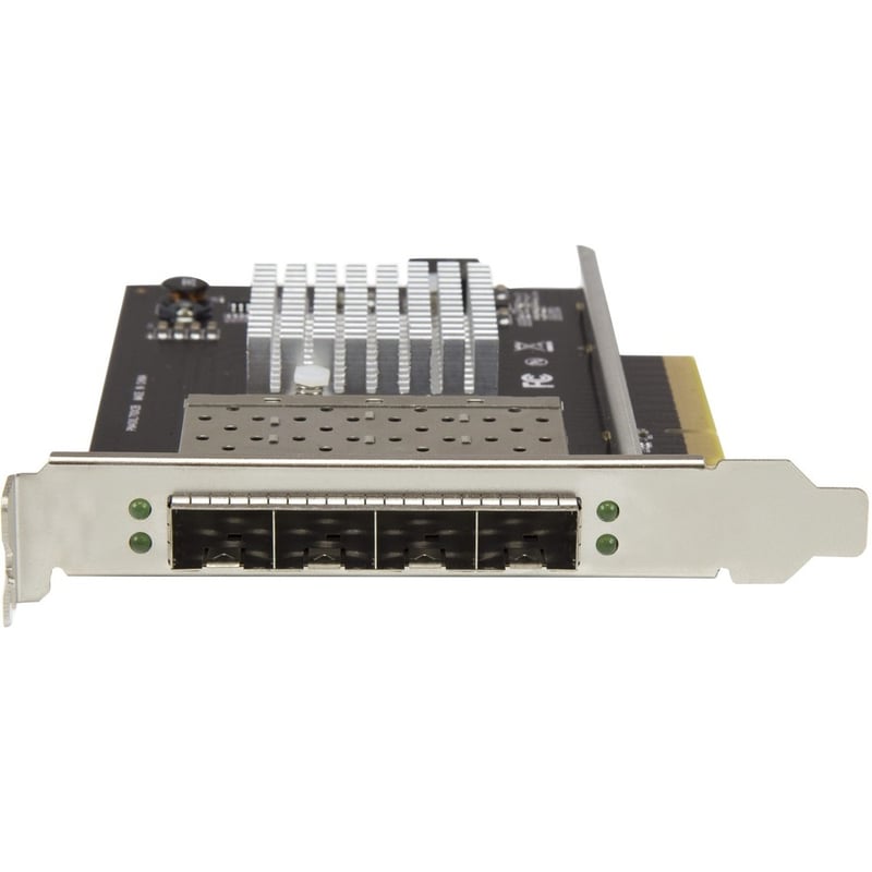 StarTech.com Quad Port 10G SFP+ Network Card - Intel XL710 Open SFP+ Converged Adapter - PCIe 10 Gigabit Fiber Optic Server NIC - 10GbE - Thumbnail 4