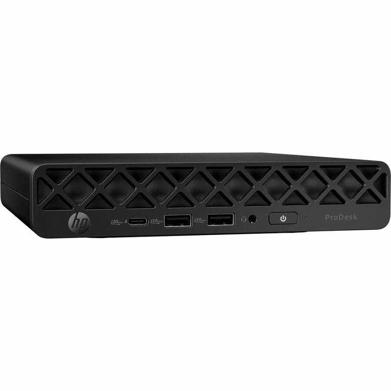 HP ProDesk 4 G1i Desktop Computer - Intel Core Ultra 5 225T - 16 GB - 256 GB PCI Express NVMe SSD - Mini PC