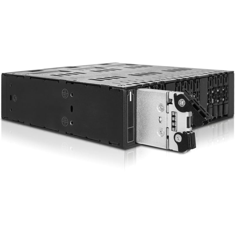 Icy Dock ToughArmor MB872MP-B Drive Enclosure for 5.25" SATA, M.2 External - Black