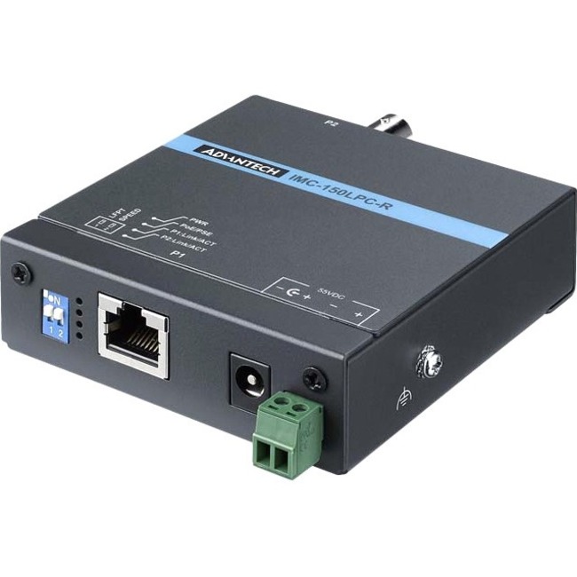 Advantech Hardened PoE Long Reach Ethernet Extender via Coaxial - Thumbnail 1