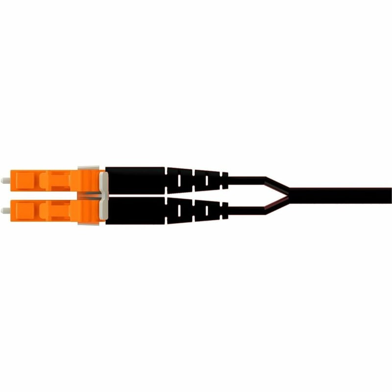 Panduit OS2 2f 1.6mm PC OFNP LC Key E / LC Key E Std Polarity Std IL OR Jacket 3m - Thumbnail 2