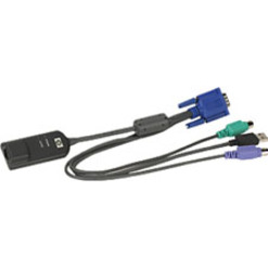 HPE KVM Console USB 2.0 Virtual Media CAC Interface Adapter - Thumbnail 2