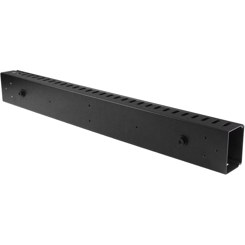 StarTech.com Vertical Cable Organizer with Finger Ducts - Vertical Cable Management Panel - Rack-Mount Cable Raceway - 20U - 3 ft. - Thumbnail 2