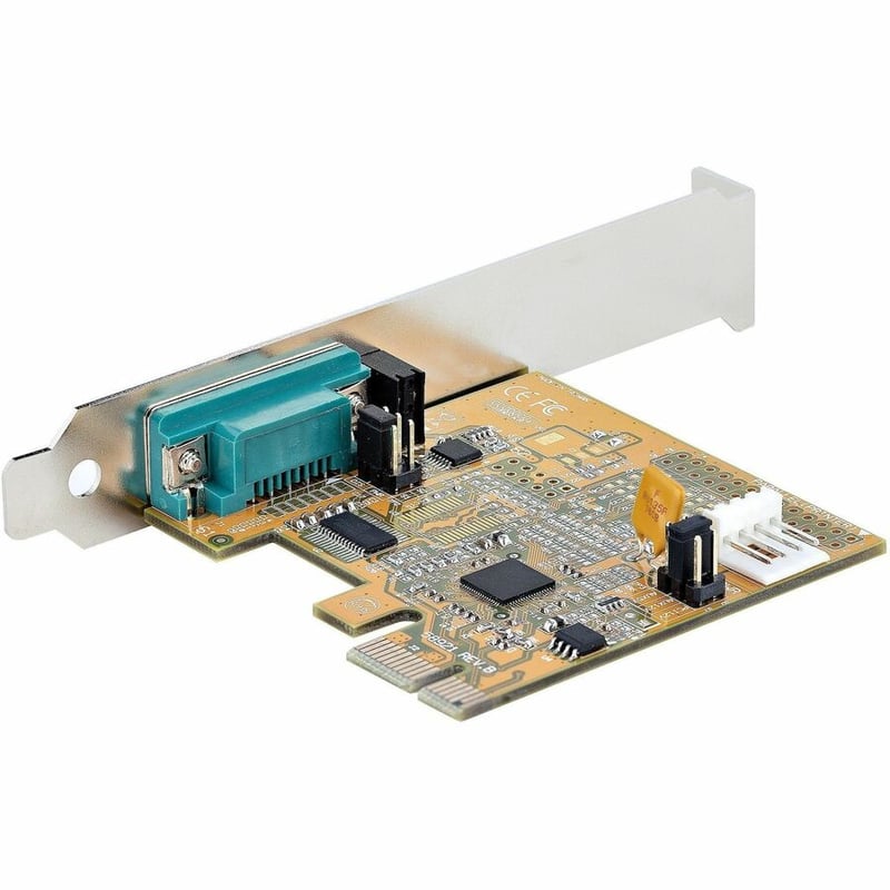StarTech.com 1-Port PCI Express Serial Card, PCIe to RS232 (DB9) Serial Interface Card, 16C1050 UART, COM Retention, Low Profile, Win & Linux - Thumbnail 2