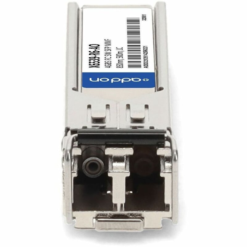 AddOn NetAPP X6539-R6 Compatible TAA Compliant 4GBase-SW Fibre Channel SFP Transceiver (MMF, 850nm, 500m, LC)