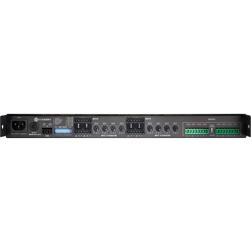 Crown ComTech DriveCore CT 8150 Amplifier - 1000 W RMS - 8 Channel - Thumbnail 3