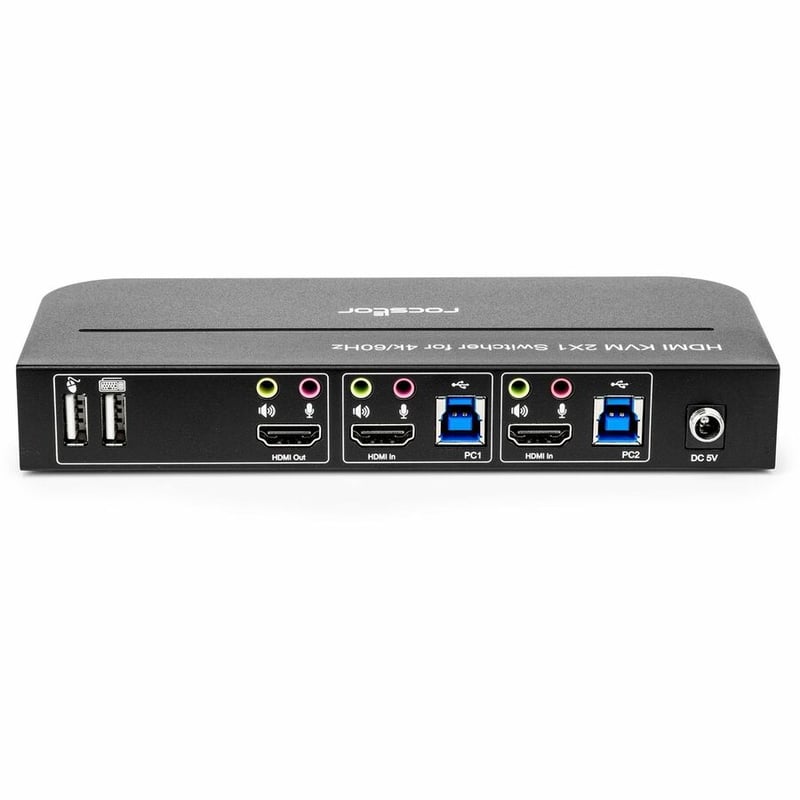 2X1 KVM SWITCH SOLIDKVM SK06 4K HDMIUSB 3.0KVM - Thumbnail 3
