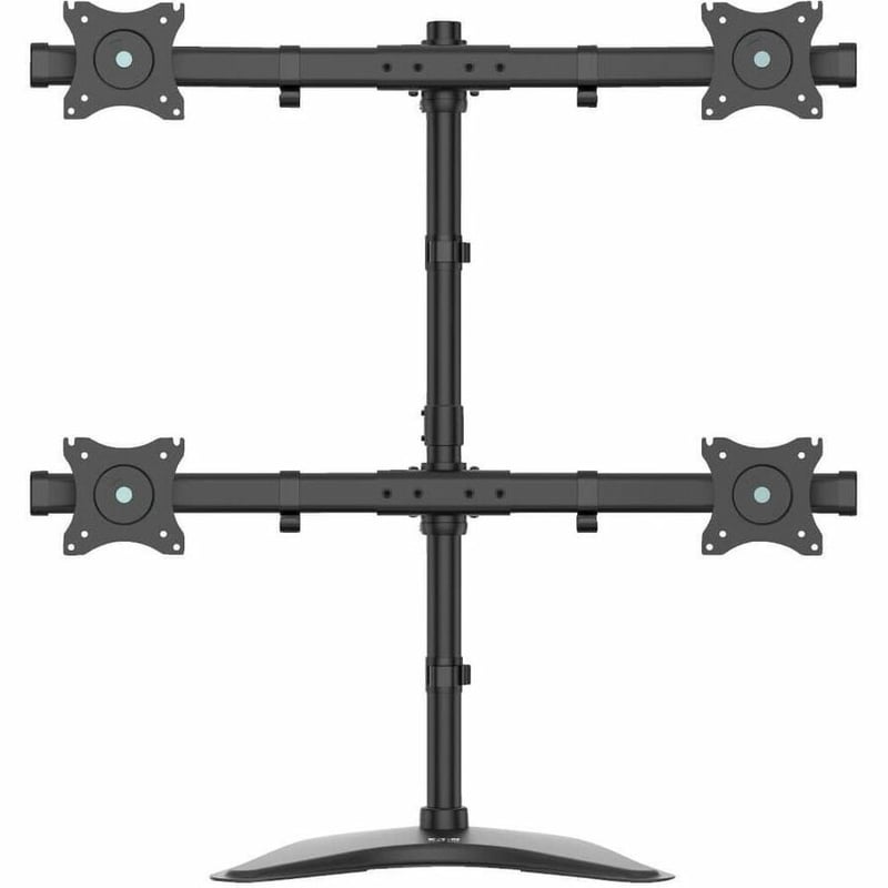 Tripp Lite by Eaton TV Desk Mount Monitor Stand Quad-Display Swivel Tilt for 13-27in Flat Screen Displays - Thumbnail 3
