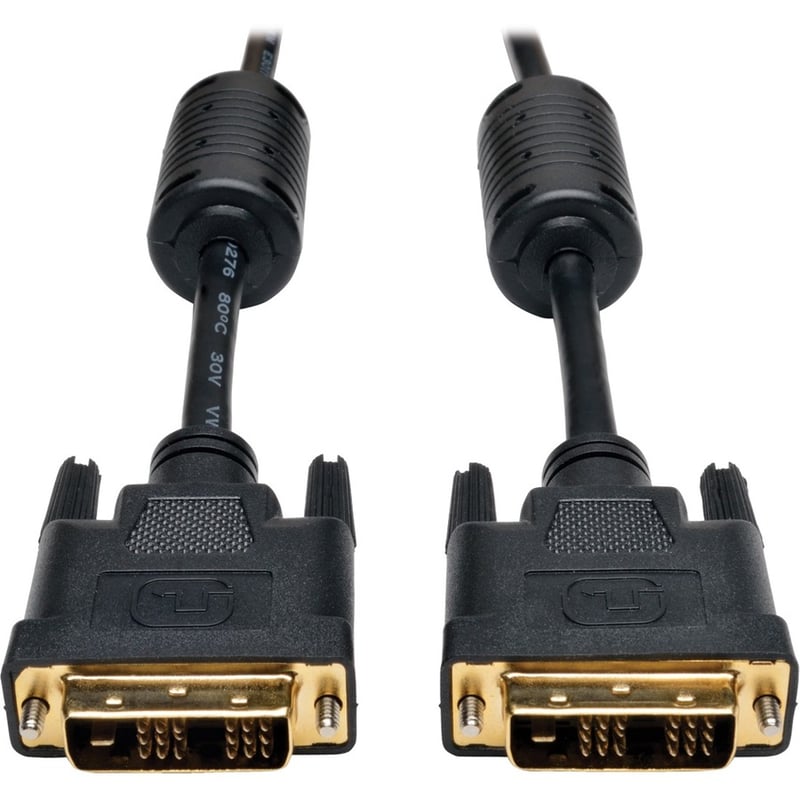 Tripp Lite by Eaton DVI High Definition Single Link Digital TMDS Monitor Cable (DVI-D M/M), 100 ft. (30.5 m) - Thumbnail 2