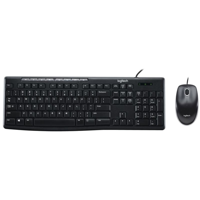 Logitech Media Combo MK200 Keyboard & Mouse - Retail - Thumbnail 3