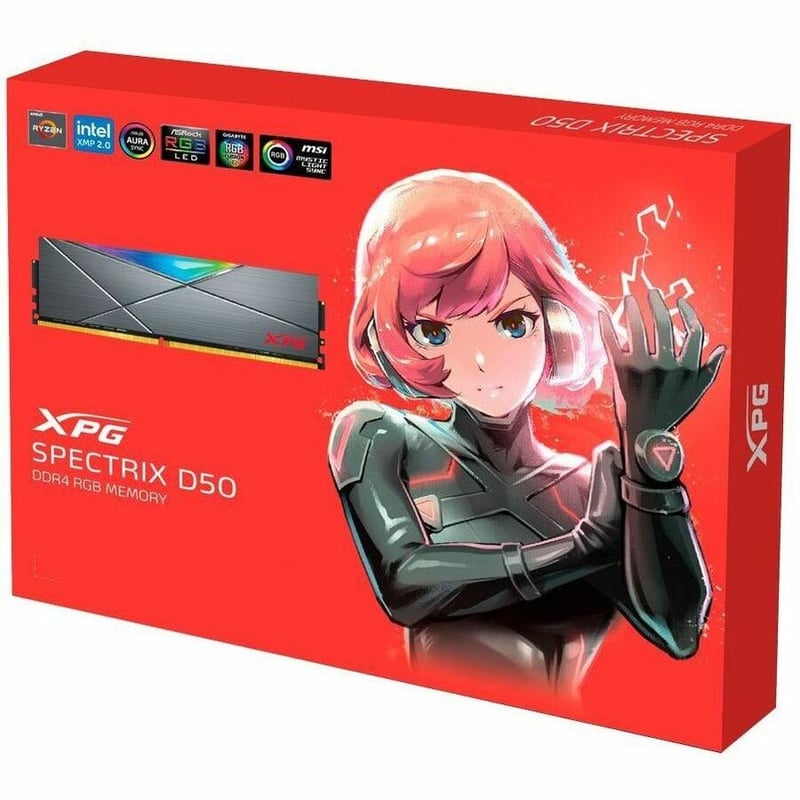 XPG SPECTRIX D50 16GB (2 x 8GB) DDR4 SDRAM Memory Kit - Thumbnail 2