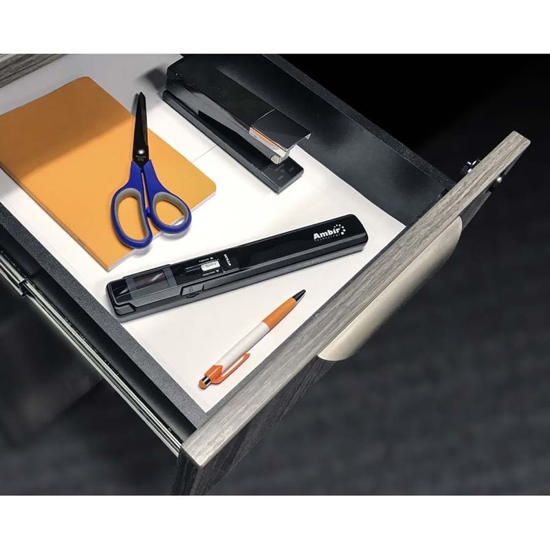 Ambir TravelScan Pro Cordless Handheld Scanner - 900 dpi Optical - Thumbnail 2