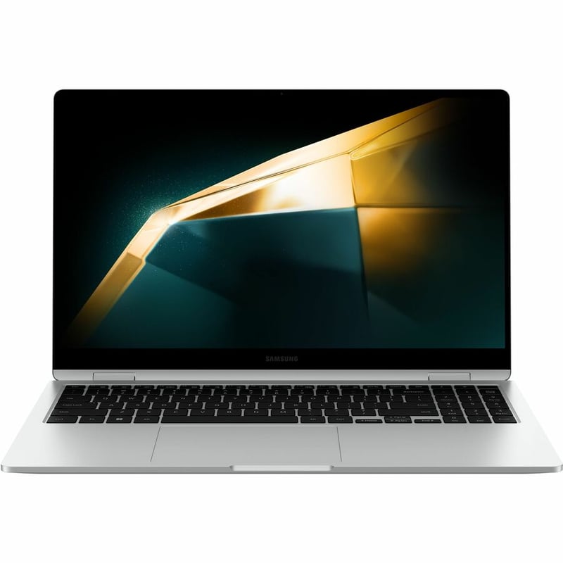 Samsung Galaxy Book4 360 NP754QGK-KS3US 15.6" Touchscreen Convertible 2 in 1 Notebook - Intel Core 5 120U - 16 GB - 256 GB SSD - Silver