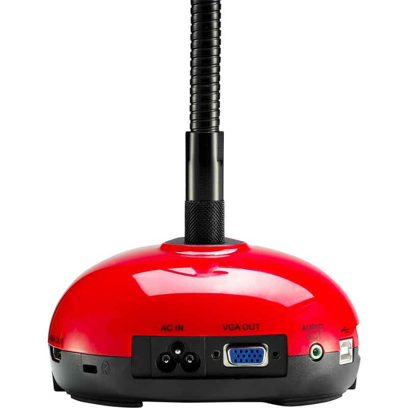 LUMENS LADIBUG DOCUMENT CAMERA 30 FPS 20X ZOOM A/V REC RED - Thumbnail 3