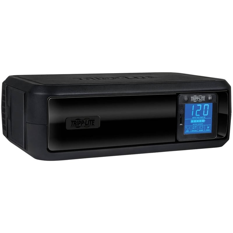 Tripp Lite by Eaton UPS OmniSmart LCD 120V 900VA 475W Line-Interactive UPS Tower LCD display USB port Battery Backup - Thumbnail 2