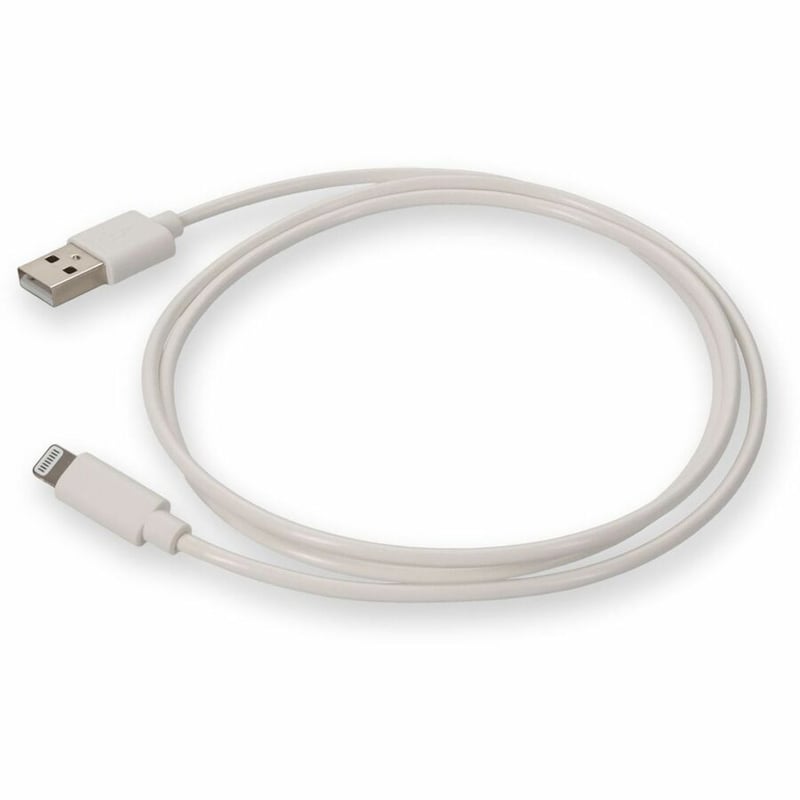 AddOn USB 2.0 (A) Male to Lightning White Cable - Thumbnail 2