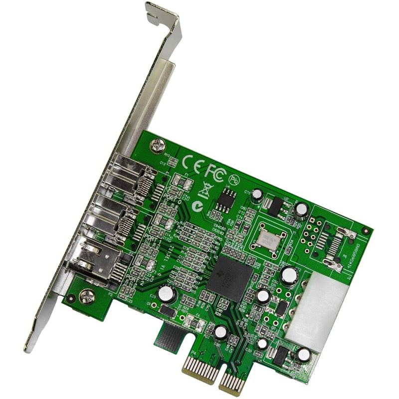 StarTech.com 3 Port 2b 1a 1394 PCI Express FireWire Card - Thumbnail 2